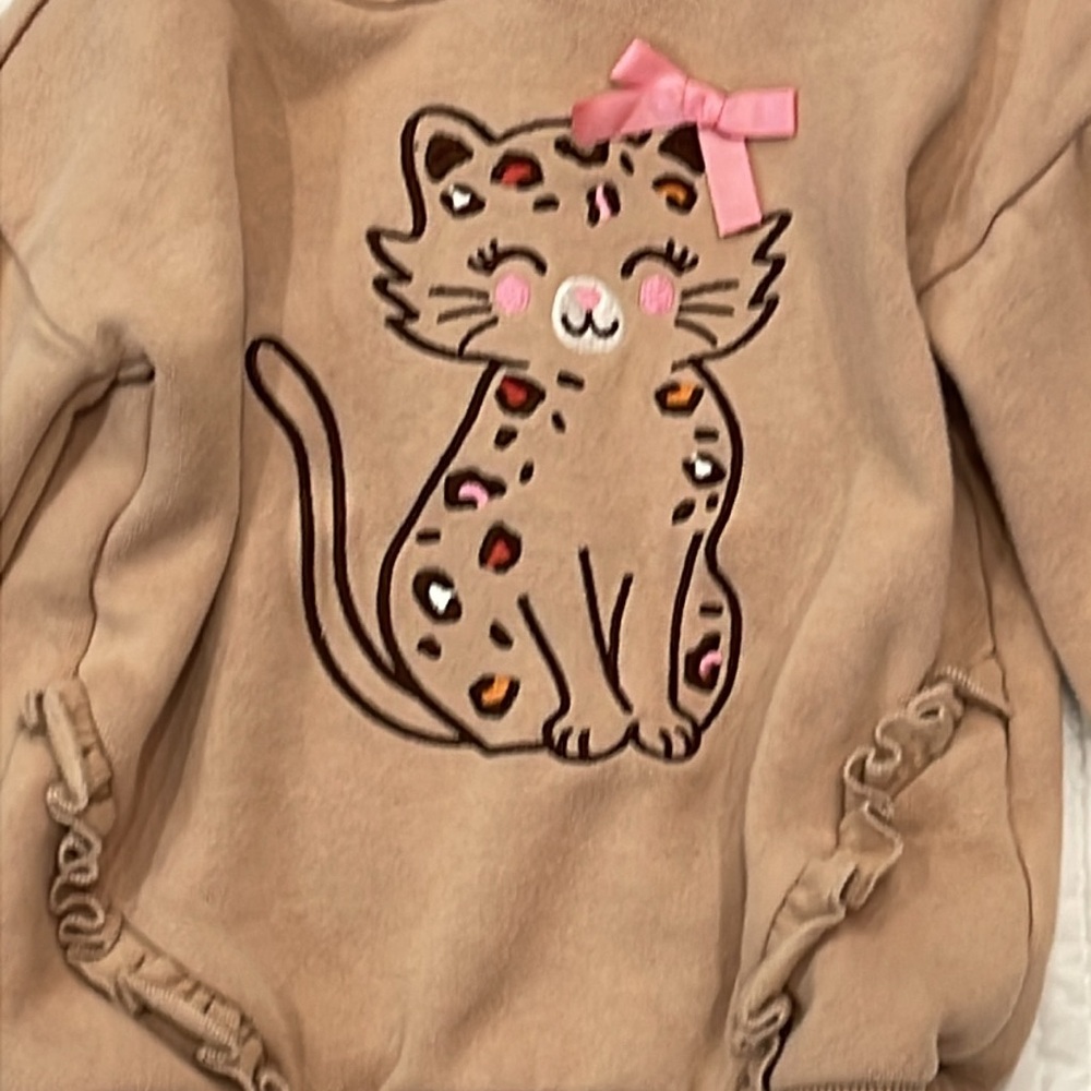 Cat Hooded Sweatshirt - Picture 2 of 4